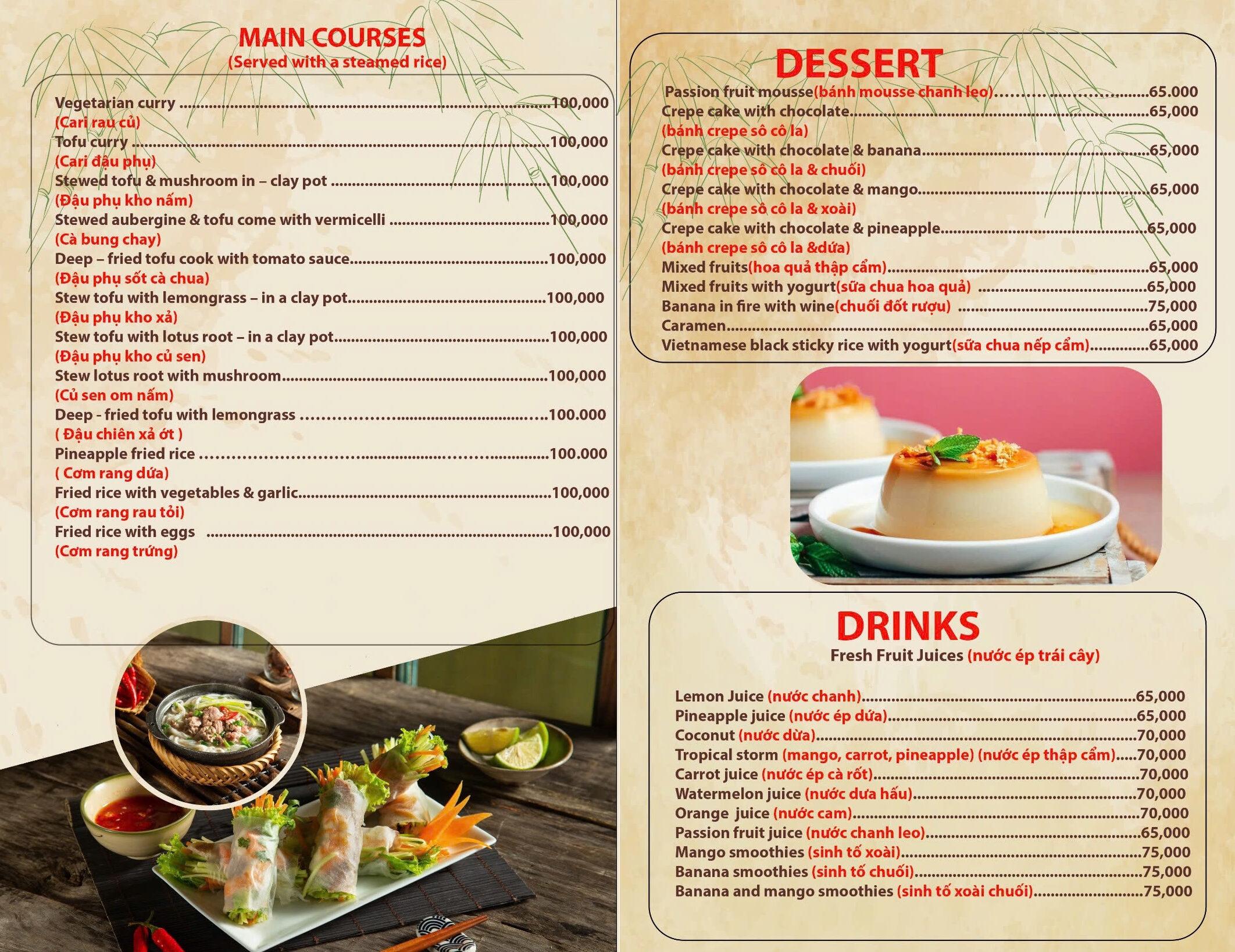 menu met 3